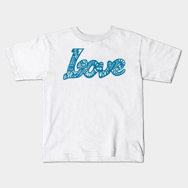 Lovve Kids T-Shirt by kk3lsyy